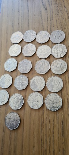 50p coin job lot - coin, of