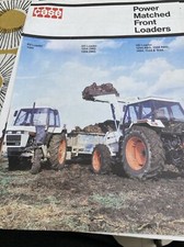 Case Model  FD 1194 GD 1294/1394 & QD Power Matched Loaders Vintage brochure