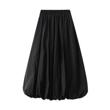 Skirt Mid-length A-line Skirt For Women Spring High-waisted Bud Skirt Lantern