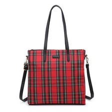 Scottish Style Tartan Tote