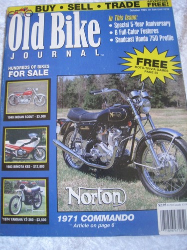 Old bike journal magazine oct - journal,