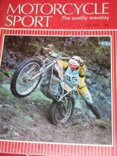 Motorcycle Sport 05/81