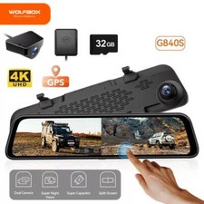 4K 12" Dual Dash Cam Car Rear