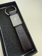 Audi S Line Leather Key Ring