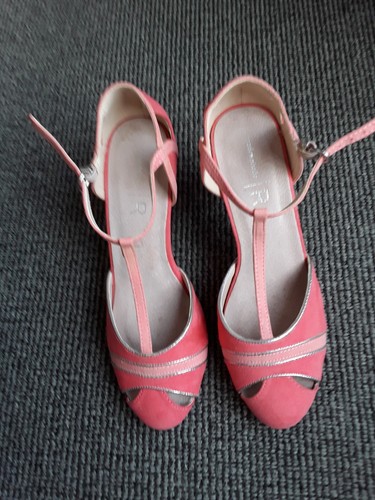 Bar coral silver - t, heel