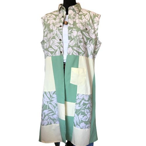 Upcycled patchwork boho - patchwork,