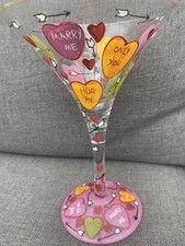 Lolita Martini Glass - Red Hot-tini