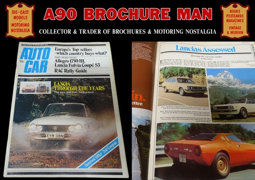 Old autocar car magazine 1974 - magazine,