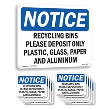 Recycling Bins Please Deposit