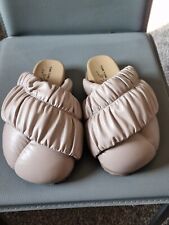 YUME YUME Tent padded oversized mules Dark Beige  Size EU 37, UK 4