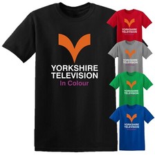 Yorkshire Television In Colour T-shirt Vintage Retro British TV Broadcaster Top