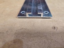 Mounting system for solar panels on trapezoidal sheet