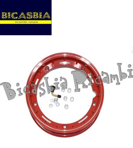 10564 red wheel rim - red,