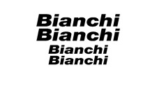 BIANCHI Bike Cycling Decal x 4 