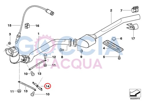 Genuine bmw e46 18207787599 - 3',