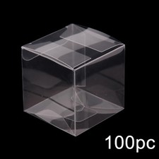 100 Wedding Favor Box Plastic