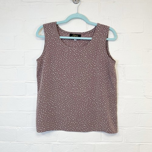 Vintage gina bacconi top size - gina,