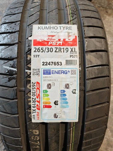 265 kumho ecsta - 1x, 30