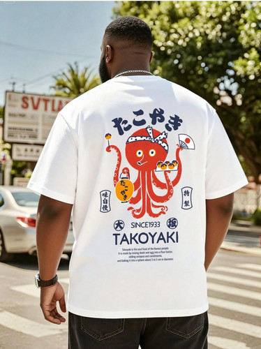 Men takoyaki octopus - takoyaki, t