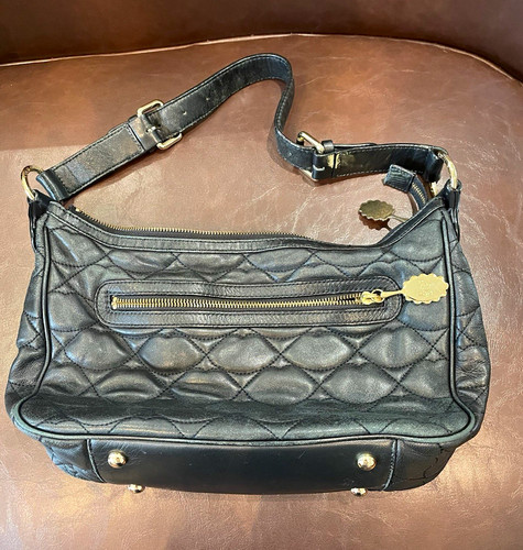 Lulu guinness black quilted - black,