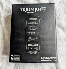 Triumph Optimate Duo 2A Battery Charger
