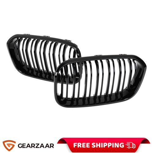 Front grille gloss black - black, for