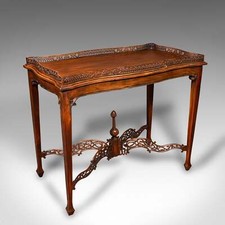 Vintage galleried silver - galleried,