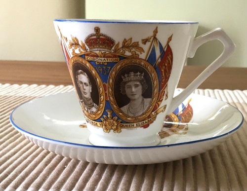 Bone china 1937 coronation cup - 1937,