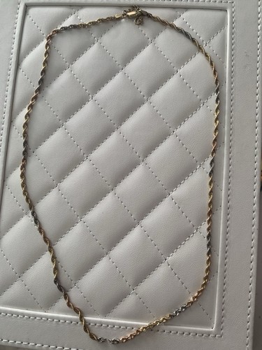 9ct gold rope - gold,