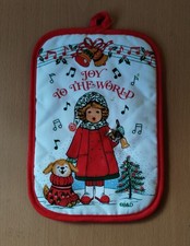 Christmas Quilted pot