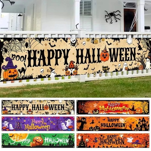 Happy halloween outdoor - halloween, banner