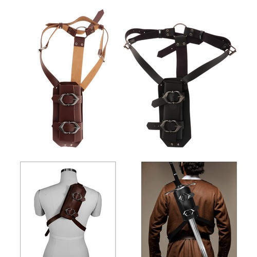 Back sword frog cosplay - back,