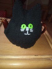 HAND KNITTED TEA COSY FOR