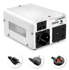 LVYUAN 800W Voltage Transformer 220/240V to 110/120 Volt Step Down Step Up Power