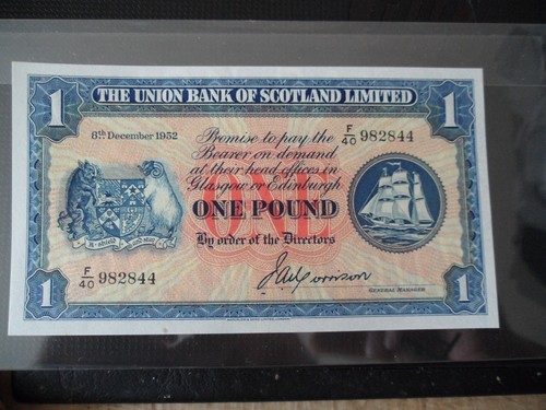 Scotland union bank - union, of