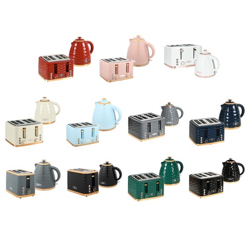 Homcom kettle and toaster sets - and,