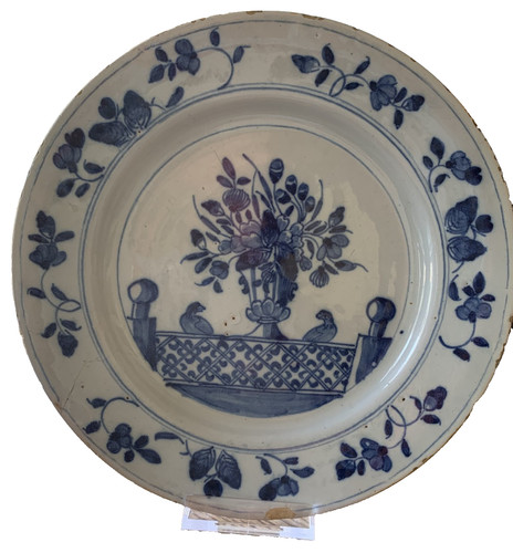 18th delftware tin glazed - -,