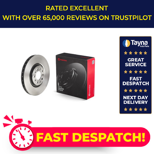 Brake discs pair vented - discs,