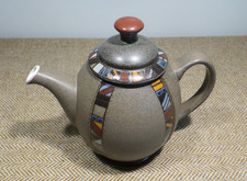 Denby Marrakesh 2 Pint Teapot and Lid ~ Unused Condition as only Ever displayed