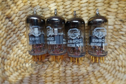 Matched quad mullard e88cc - matched,