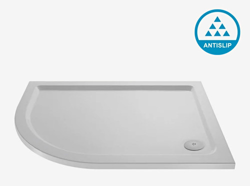 White non slip quadrant - non-slip,