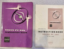 Volvo PV 544 Instruction Book