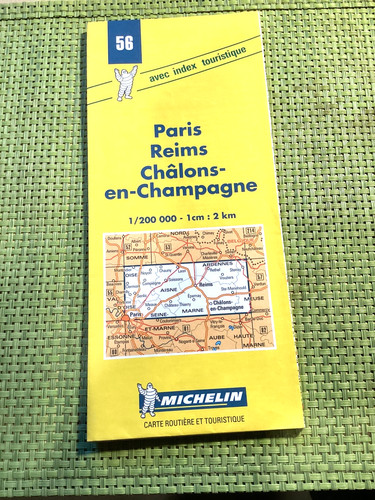 Michelin map of - michelin, map,