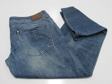 Women G Star Loose  fit Straight leg Blue Jeans  W 38/ L 3 REF (M15297