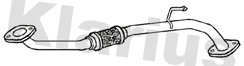 Klarius centre pipe - , opel