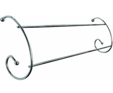 Chrome Over Radiator Door Airer Hanging Clothes Towel Drying Balcony Rail Rack