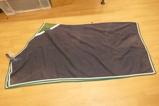 Nagrags show sheet, blue with green trim, 5ft6 (MO)