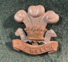 The Welch Regiment Cap Badge Bi Metal Bb09