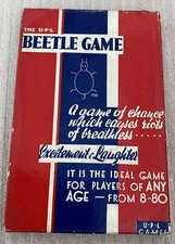 Vintage UPL Games The Beetle Game 1940’s  Very Good Condition