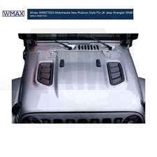 Jeep Wrangler JK 2007-2018 Hood New Rubicon Style | Hood Style Wmax WM6...